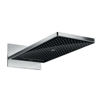 Верхній душ, Hansgrohe Rainmaker Select, 580х260 3jet, Чорний / Хром (24001600)