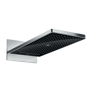 купить Верхній душ, Hansgrohe Rainmaker Select, 580х260 3jet, Чорний / Хром (24001600) недорого