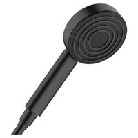 Ручний душ Hansgrohe Pulsify 105 1jet Green/EcoSmart, чорний матовий (24121670)