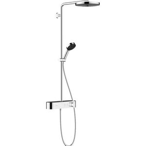 купить Душова система Hansgrohe Pulsify S Showerpipe 260 1jet 400 EcoSmart, Chrome (24221000) недорого