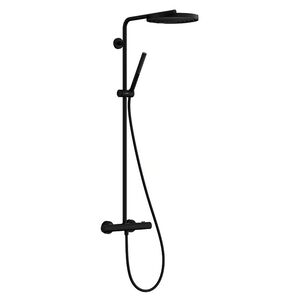 купить Душова система Hansgrohe Pulsify S Puro Showerpipe 260 1jet EcoSmart Ecostat Fine, Matt Black (24223670) недорого