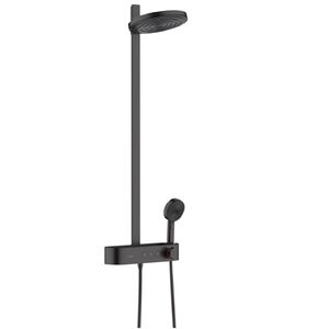 купить Душова система Hansgrohe Pulsify Showerpipe 260 2jet із ShowerTablet Select 400, чорний матовий (24240670) недорого