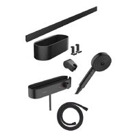 Комплект аксесуарів Hansgrohe Activation EcoSmart з термостатом 7в1, Matt Black (24250670)
