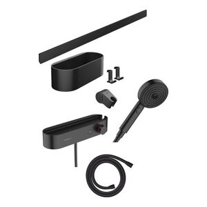 купить Комплект аксесуарів Hansgrohe Activation EcoSmart з термостатом 7в1, Matt Black (24250670) недорого