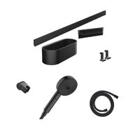 Комплект аксесуарів Hansgrohe WallStoris Activation EcoSmart 7в1, Matt Black (24291670)