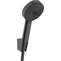 Душовий набір Hansgrohe Pulsify Select Relaxation 105 EcoSmart 3jet Porter 1,25 м, Matt Black (24306670)