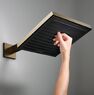 Верхній душ Hansgrohe Pulsify Е 260 1jet EcoSmart+, Brushed Bronze (24333140)