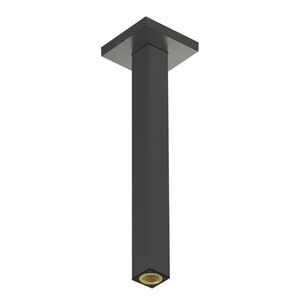 купить Тримач верхнього душу Hansgrohe із стелі E 300 мм, Brushed Black Chrome (24339340) недорого