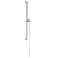 Душова штанга Hansgrohe Unica S Puro 65 см зі шлангом 160 см, Chrome (24402000)