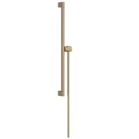 Душова штанга Hansgrohe Unica S Puro 65 см зі шлангом 160 см, Brushed Bronze (24402140)