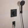 Ручний душ Hansgrohe Raindance Alive Select S 3jet, Matt Black (24500670)