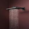 Верхній душ Hansgrohe Raindance Alive Q 340/210 1jet, Brushed Black Chrome (24530340)