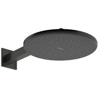 Верхній душ Hansgrohe Raindance Alive S 300 2jet із тримачем, Brushed Black Chrome (24540340)