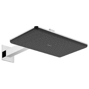 купить Верхній душ Hansgrohe Raindance Alive Q 340/210 2jet EcoSmart із тримачем, Chrome (24551000) недорого