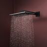 Верхній душ Hansgrohe Raindance Alive Q 340/210 2jet EcoSmart з утримувачем, Matt Black (24551670)