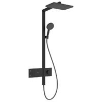 Душова система Hansgrohe Raindance Alive Q 340/210 1jet ShowerSelect Comfort, Matt Black (24580670)