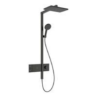 Душова система Hansgrohe Raindance Alive Q 340/210 1jet EcoSmart ShowerSelect Comfort, Brushed Black Chrom (24581340)