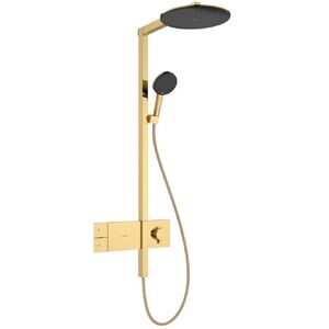 купить Душова система Hansgrohe Raindance Alive S 300 1jet з ShowerSelect Comfort, Polished Gold Optic (24582990) недорого