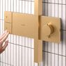 Душова система Hansgrohe Raindance Alive S 300 1jet EcoSmart з ShowerSelect Comfort, Brushed Bronze (24583140)