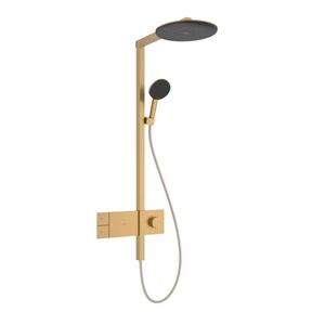 купить Душова система Hansgrohe Raindance Alive S 300 1jet EcoSmart з ShowerSelect Comfort, Brushed Bronze (24583140) недорого