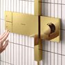 Душова система Hansgrohe Raindance Alive S 300 1jet EcoSmart з ShowerSelect Comfort, Polished Gold Optic (24583990)