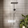 Душова система Hansgrohe Raindance Alive Q 340/210 2jet EcoSmart ShowerSelect Comfort, Matt White (24591700)