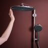 Душова система Hansgrohe Raindance Alive S Puro 300 1jet EcoSmart з Ecostat Element, Chrome (24593000)