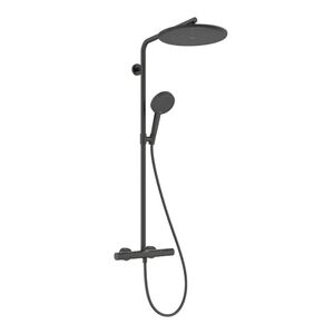 купить Душова система Hansgrohe Raindance Alive S Puro 300 1jet EcoSmart з Ecostat Element, Brushed Black Chrome (24593340) недорого