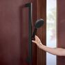 Душовий набір Hansgrohe Raindance Alive Select S 3Jet EcoSmart 65 см E, Matt Black (24600670)