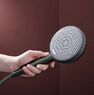 Душовий набір Hansgrohe Raindance Alive Select S 3Jet EcoSmart 65 см S, Brushed Black Chrome (24602340)