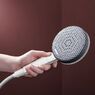 Душовий набір Hansgrohe Raindance Alive Select S 3jet EcoSmart зі стійкою Unica S Puro 90 см, Matt White (24603700)