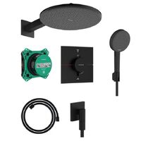 Душовий комплект Hansgrohe Raindance Alive S 300 1jet 6 в1, Matt Black (24630670)
