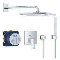 Набір для комплектації душу Grohe Eurocube із Rainshower Mono 310 Cube, хром (25238000)