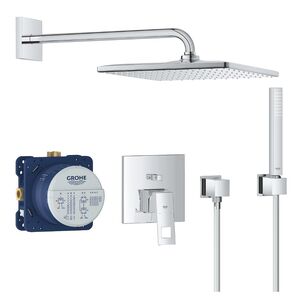 купить Набір для комплектації душу Grohe Eurocube із Rainshower Mono 310 Cube, хром (25238000) недорого
