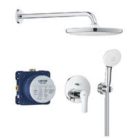 Душова система прихованого монтажу Grohe Eurosmart з Tempesta 250, хром (25288000)