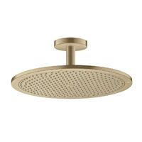 Верхній душ Axor 350 1jet P з утримувачем зі стелі, Brushed Bronze (26035140)
