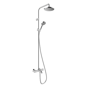 купить Душова система Hansgrohe Vernis Blend 200 1jet EcoSmart для ванни з термостатом, хром (26079000) недорого