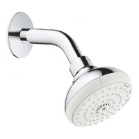 Верхній душ Grohe New Tempesta 100 з кронштейном, хром (26088001)