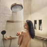Верхній душ Hansgrohe Rainfinity 360 3jet із тримачем, Brushed Bronze (26234140)