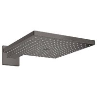 Верхній душ Hansgrohe Raindance Select E 300 1jet Air EcoSmart з тримачем 390 мм, Brushed Black Chrome (26239340)
