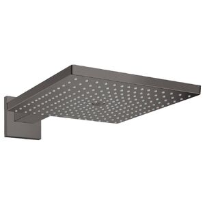 купить Верхній душ Hansgrohe Raindance Select E 300 1jet Air EcoSmart з тримачем 390 мм, Brushed Black Chrome (26239340) недорого