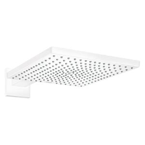 купить Верхній душ Hansgrohe Raindance Select E 300 1jet Air з тримачем 390 мм, EcoSmart 9 л/хв, Matt White (26239700) недорого