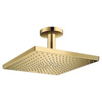 Верхній душ Hansgrohe Raindance Select E 300 1jet Air EcoSmart з власником, золото (26250990)