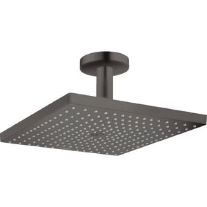 купить Верхній душ Hansgrohe Raindance Select E 300 1jet Air EcoSmart з стельовим тримачем, Brushed Black Chrome (26251340) недорого