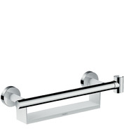 Hansgrohe Comfort 26328400 поручень Unica с полочкой и держателем для душа