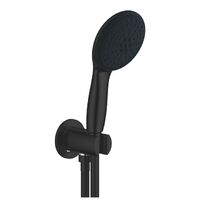 Ручний душ Grohe Tempesta 110, 2 режими струменя, чорний матовий (264062433)