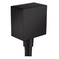 Шланговое під'єднання для душа Hansgrohe FixFit, чорний матовий (26455670)