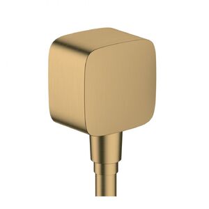 купить Шланговое під'єднання Hansgrohe FixFit E зі зворотним клапаном, Brushed Bronze (26457140) недорого