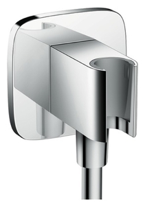 купить Hansgrohe 26485000 Fixfit Porter E шланговое соединение с держателем для душа недорого