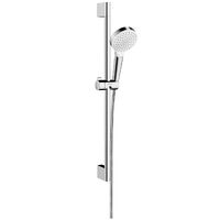 Душовий набір Hansgrohe Crometta 65 см 1Jet, хром / білий (26533400)